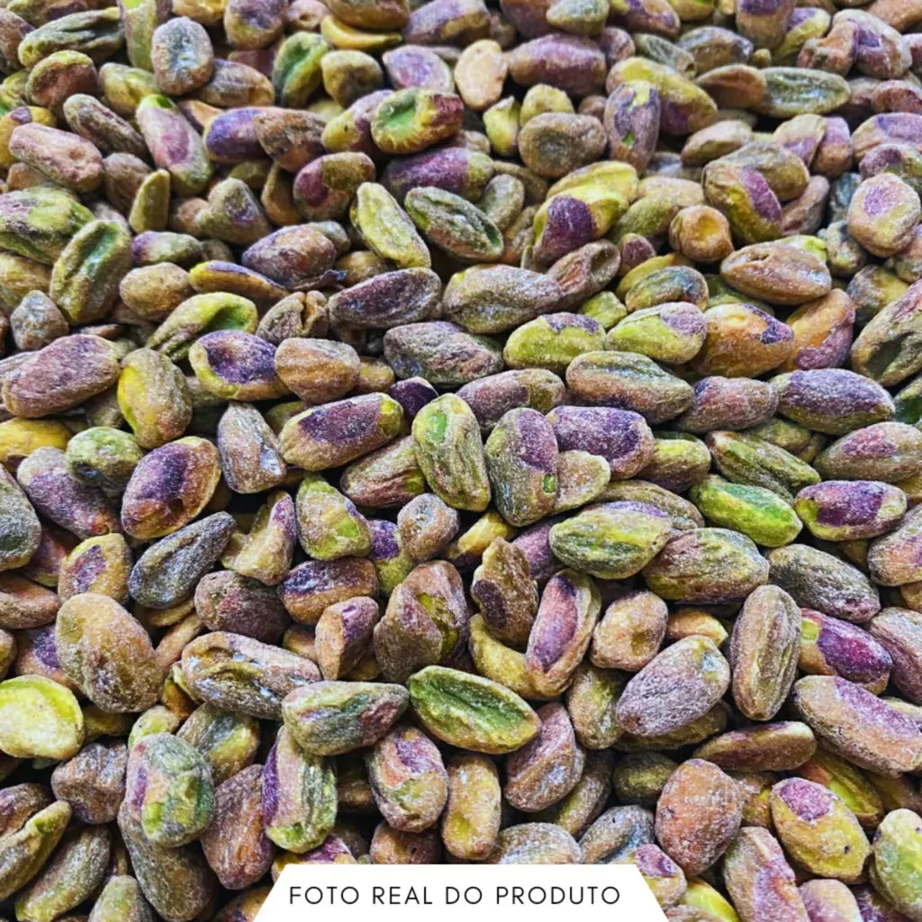 Pistache sem casca torrado e salgado