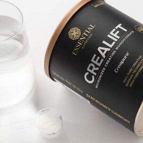 Creatina Monohidratada e Micronizada Crealift Essential Nutrition Lata 300g